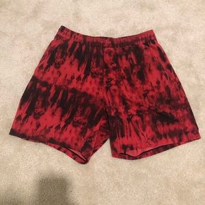 Lululemon Pace Breaker Linerless Shorts Tie Dye L